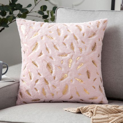 Feather Fur Upholstery Cushion Cover - Casatrail.com