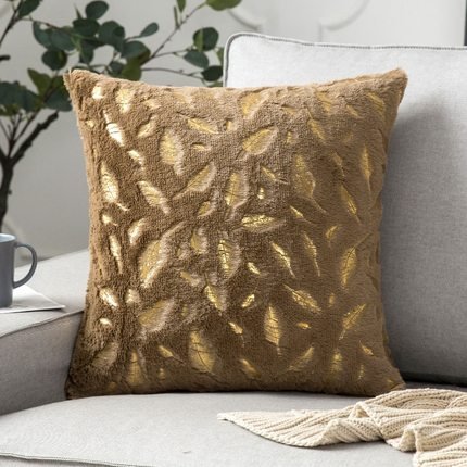 Feather Fur Upholstery Cushion Cover - Casatrail.com