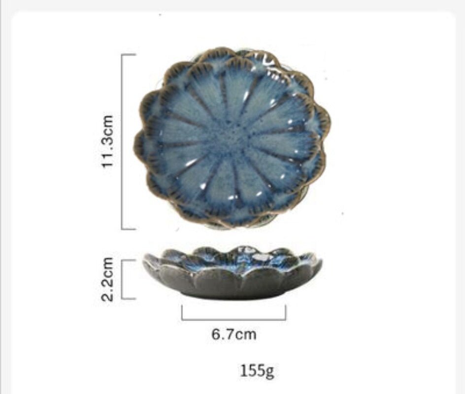 Flavor Saucer Ceramic Plate for Household Snacks - Casatrail.com