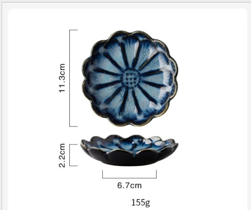 Flavor Saucer Ceramic Plate for Household Snacks - Casatrail.com