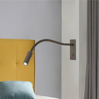 Thumbnail for Flexible Gooseneck Wall Sconces Clamp Light with Switch - 3W - Casatrail.com