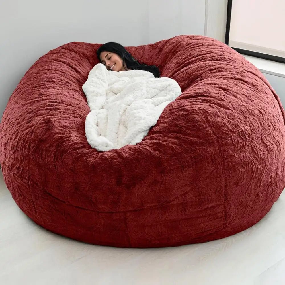 Flexible Indoor Oversized Bean Bag Chair - Casatrail.com