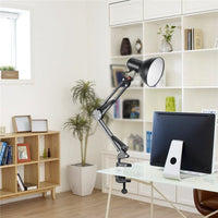 Thumbnail for Flexible Swing Arm Black Table Lamp - Casatrail.com