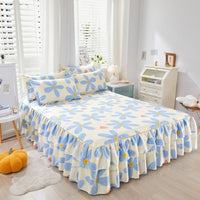 Thumbnail for Floral Bed Skirt - Non - slip Dustproof - Students Bedding - Single/Double Size - Casatrail.com