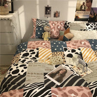 Thumbnail for Floral Brushed Bedding Set with Soft Duvet Cover and Comforter - Casatrail.com