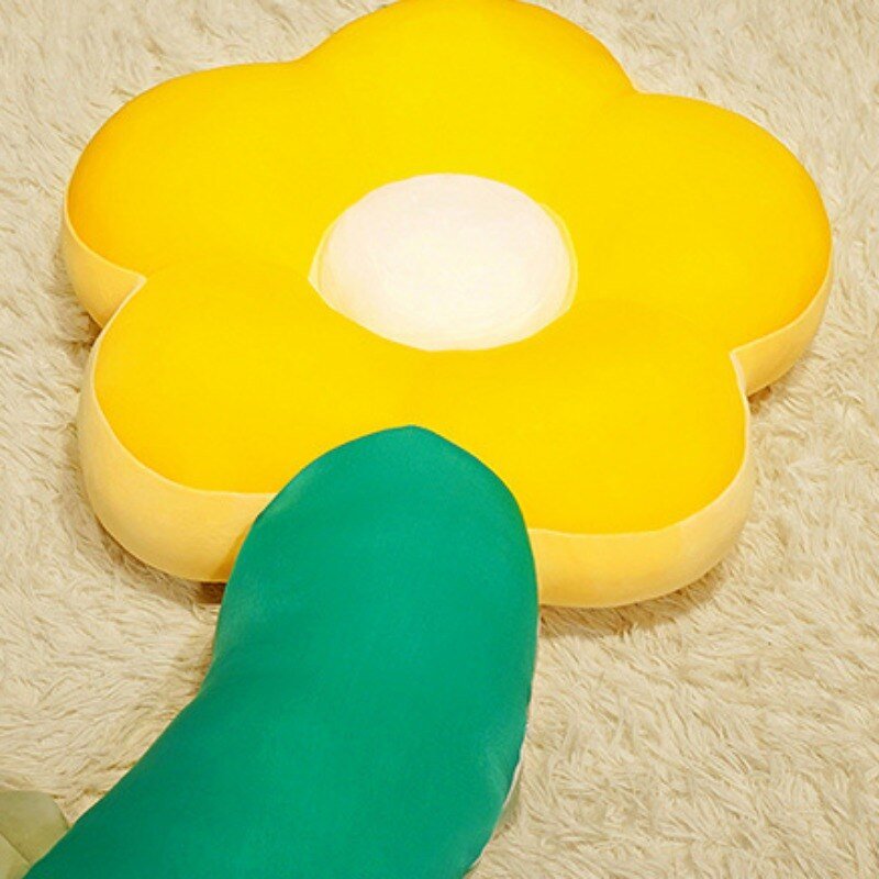 Flower Shaped Long Pillow for Bed and Home Decor - Casatrail.com