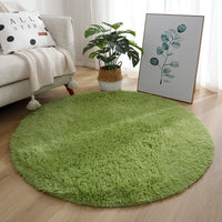 Thumbnail for Fluffy Cute Plush Round Rug - Casatrail.com