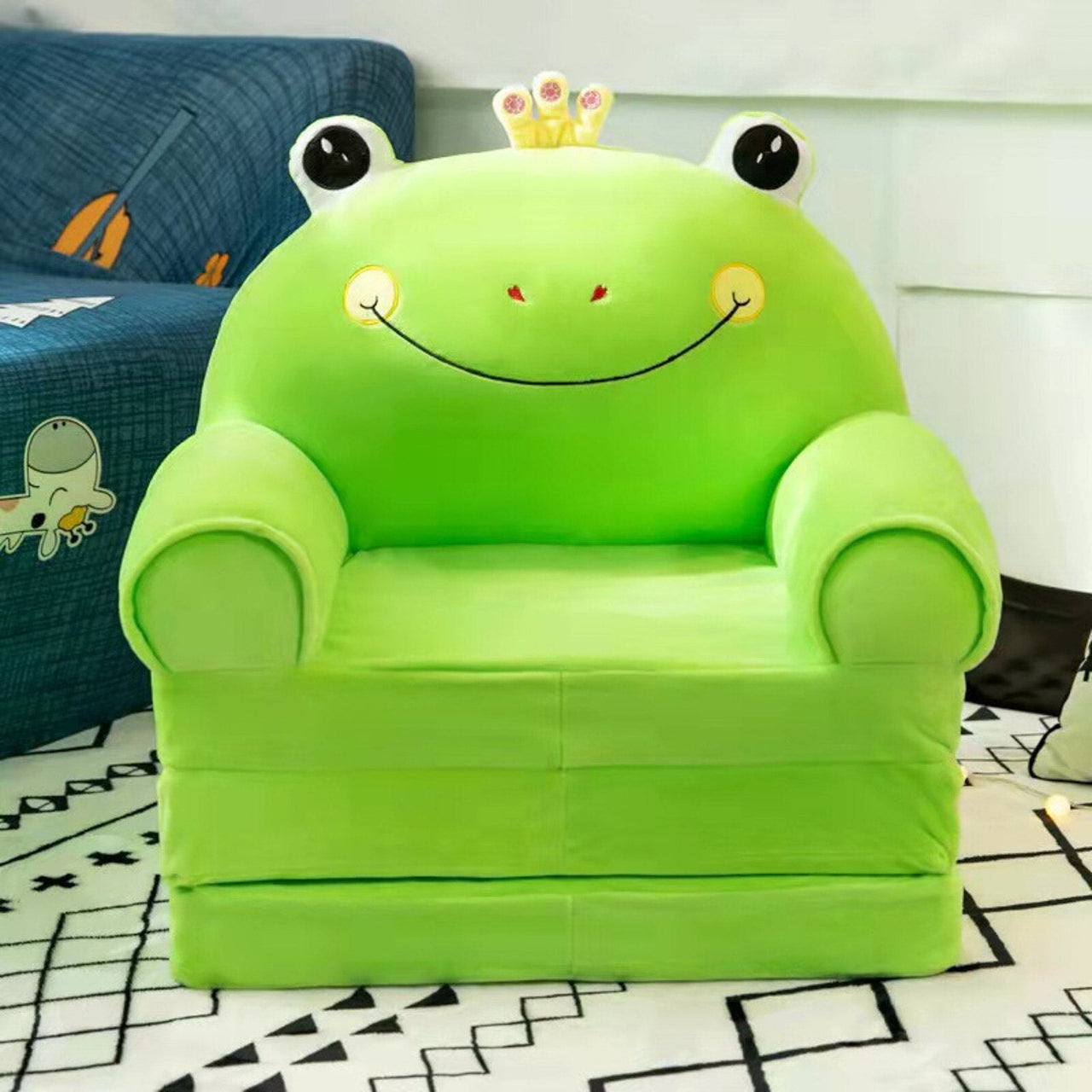 Foldable Kids Sofa with Backrest - Casatrail.com