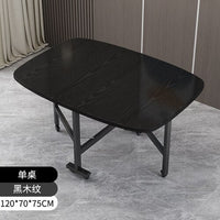 Thumbnail for Foldable Metal Black Dining Table - Casatrail.com