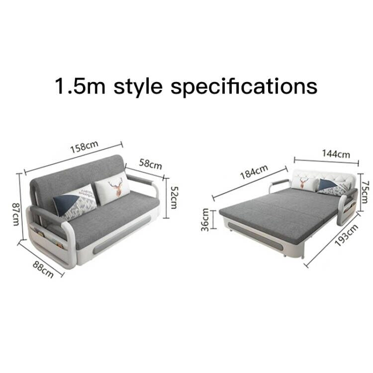 Folding Nordic Luxury Sofa Bed - Casatrail.com