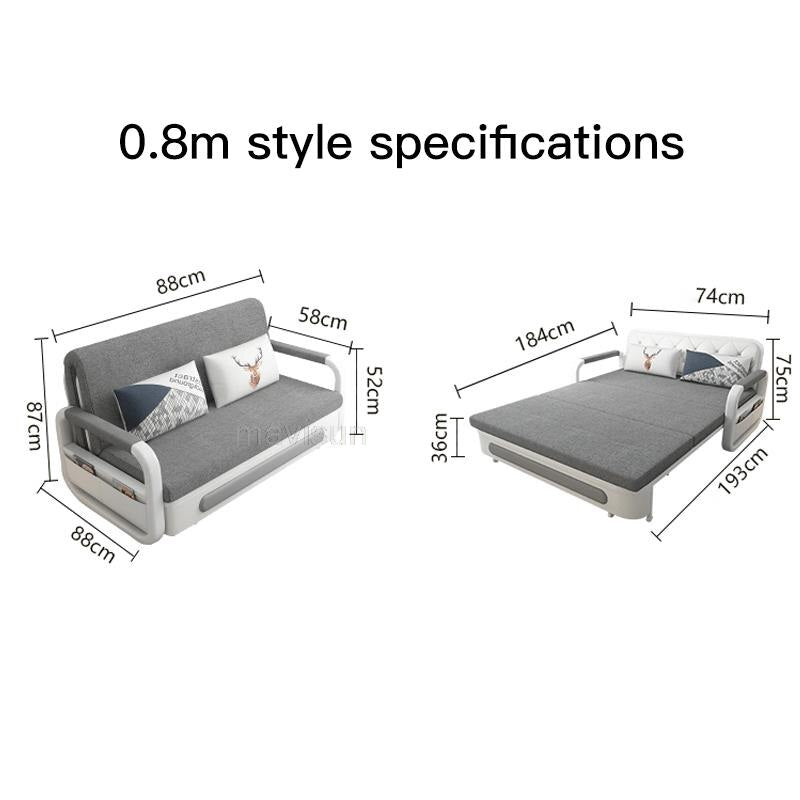 Folding Nordic Luxury Sofa Bed - Casatrail.com