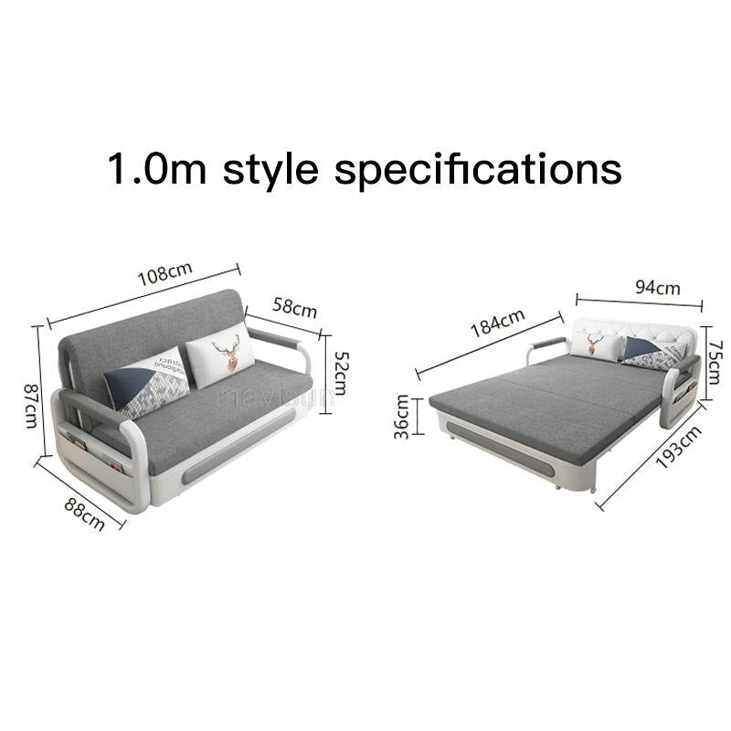 Folding Nordic Luxury Sofa Bed - Casatrail.com