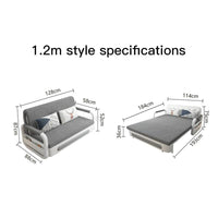 Thumbnail for Folding Nordic Luxury Sofa Bed - Casatrail.com