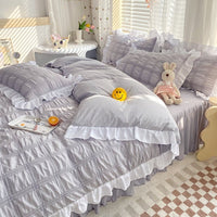 Thumbnail for Four - Piece Bedding Set with Quilt Cover - Casatrail.com