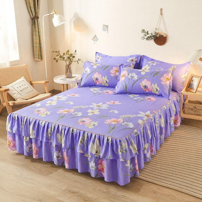 Four Seasons Dustproof Bed Decorations for Queen/King Size - Casatrail.com