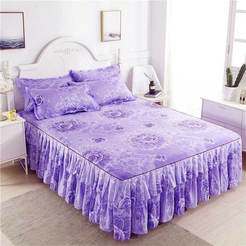 Four Seasons Dustproof Bed Decorations for Queen/King Size - Casatrail.com