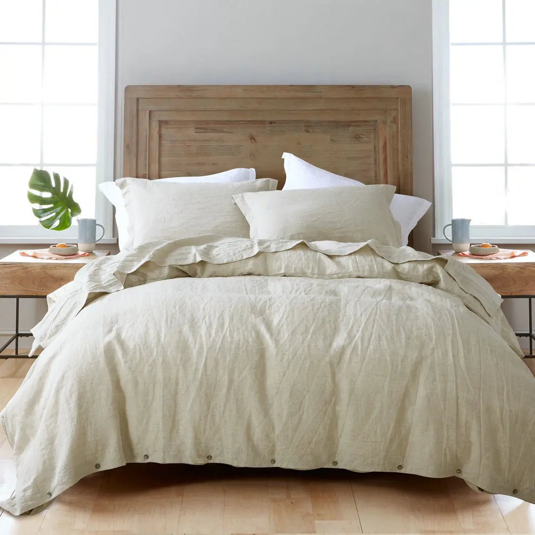 French Linen Duvet Cover Soft Quilt Comforter Cover - Casatrail.com
