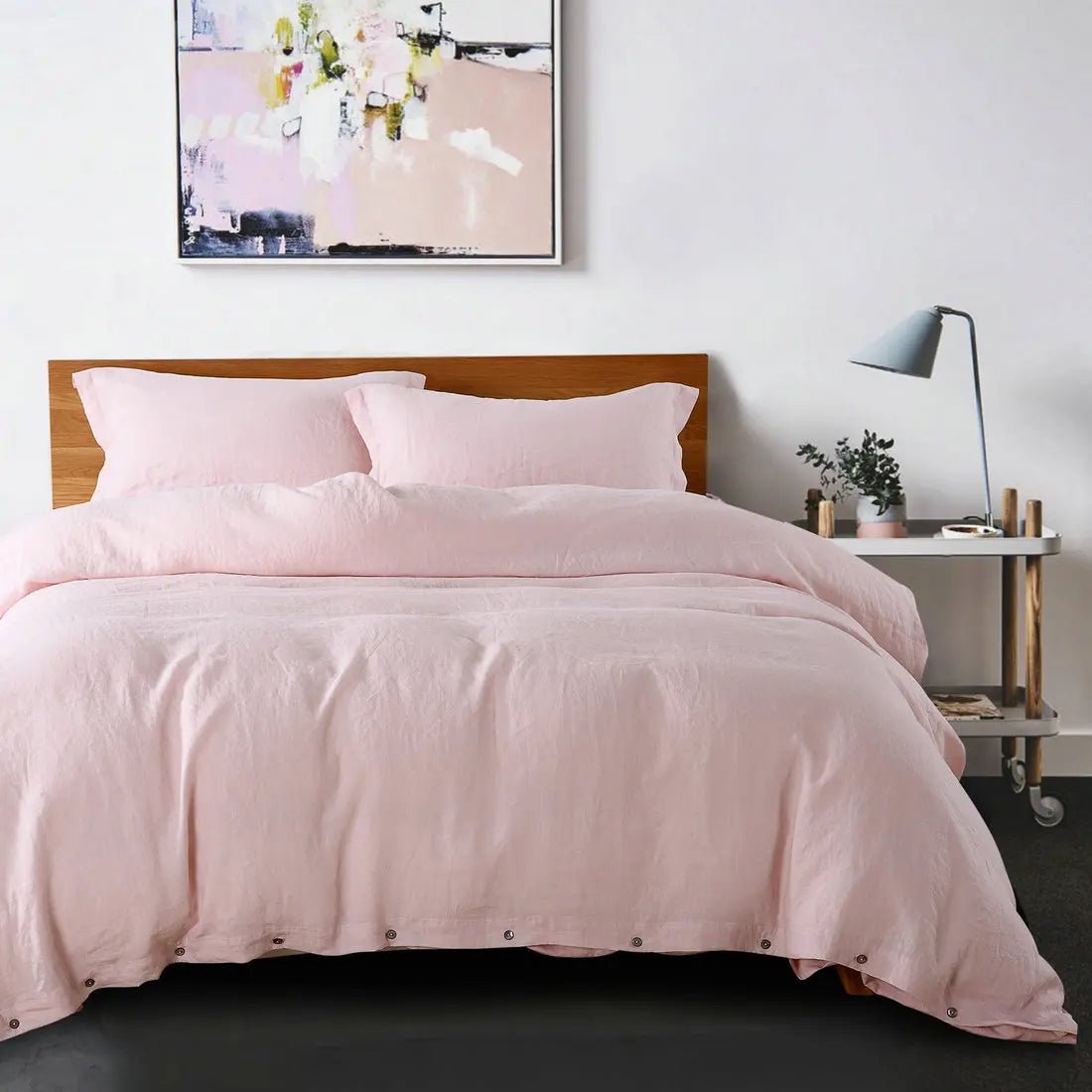 French Linen Duvet Cover Soft Quilt Comforter Cover - Casatrail.com