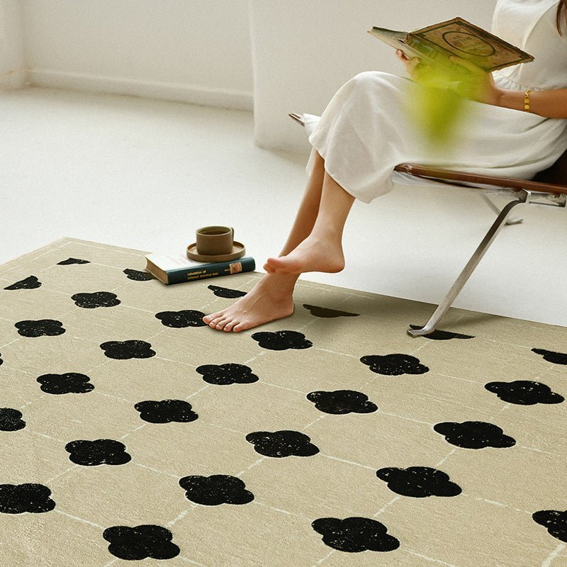 French Print Living Room Rug - Casatrail.com