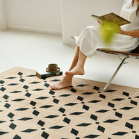 Thumbnail for French Print Living Room Rug - Casatrail.com