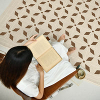 Thumbnail for French Print Living Room Rug - Casatrail.com