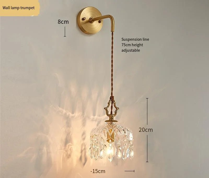 French Retro Indoor LED Chandelier with E14 Bulb - Casatrail.com