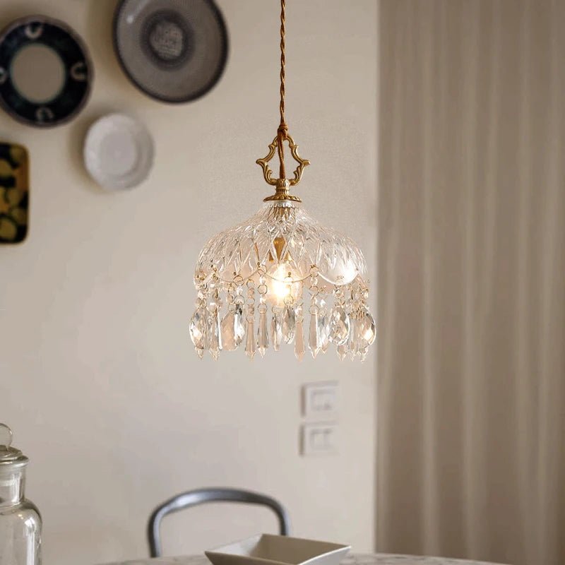 French Retro Indoor LED Chandelier with E14 Bulb - Casatrail.com