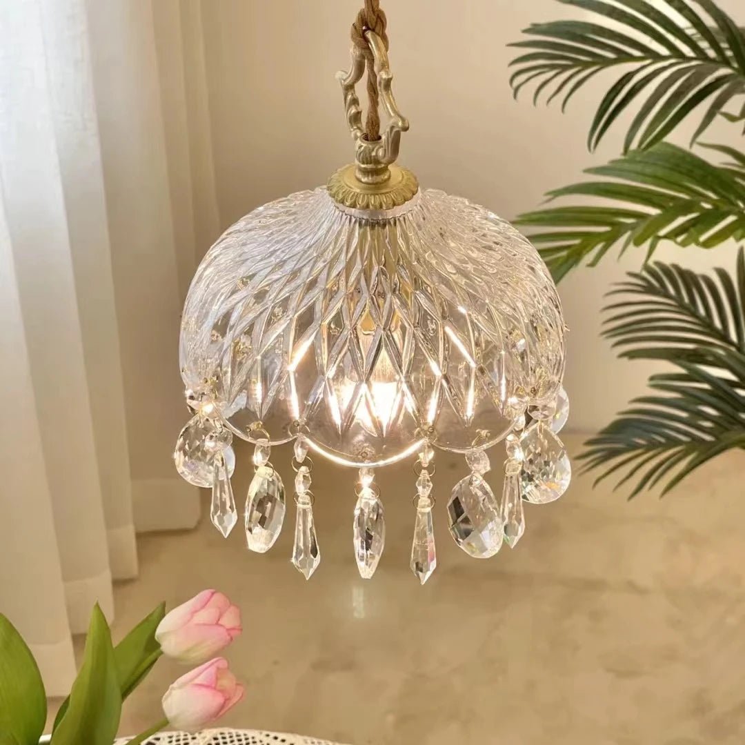 French Retro Indoor LED Chandelier with E14 Bulb - Casatrail.com