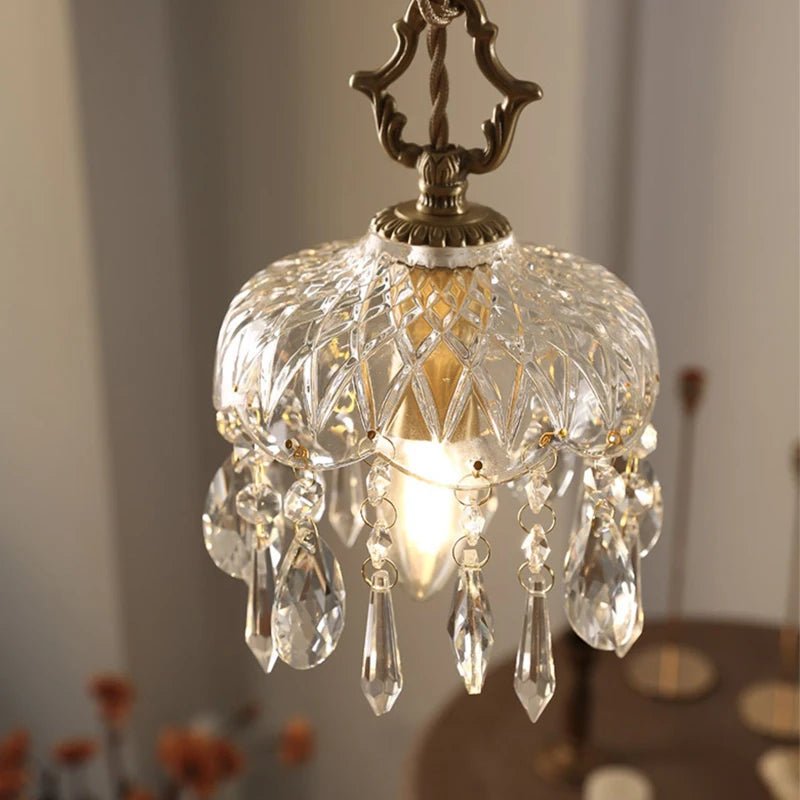 French Retro Indoor LED Chandelier with E14 Bulb - Casatrail.com