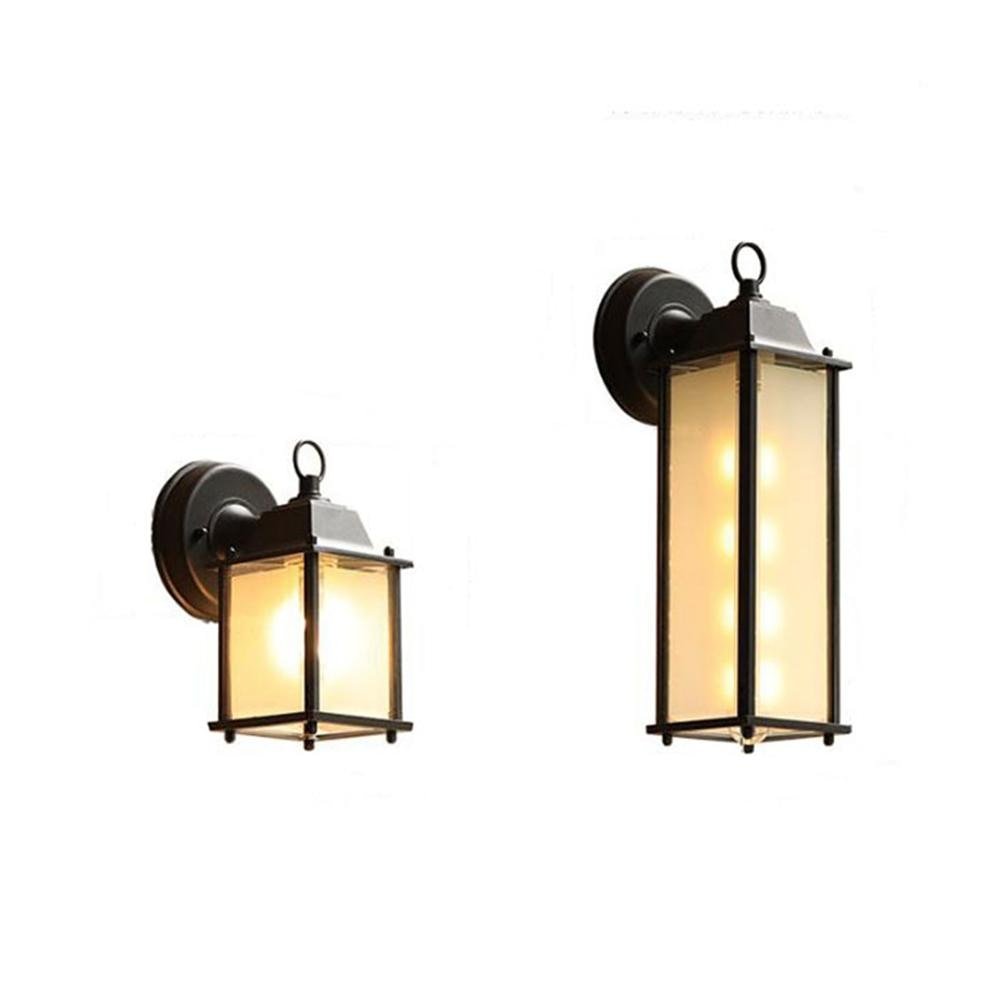 Frosted Glass Outdoor Wall Lantern - Casatrail.com