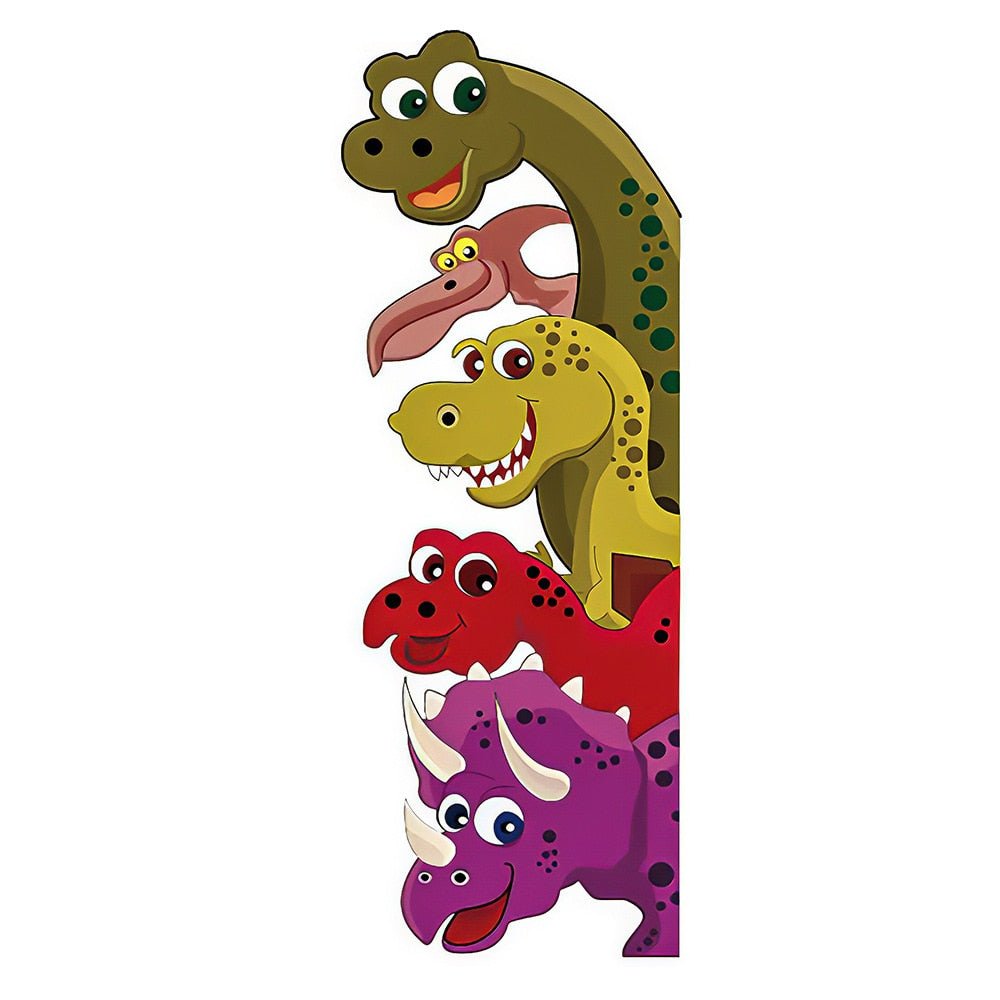 Funny Dinosaur Door Stickers for Kids Room - Casatrail.com