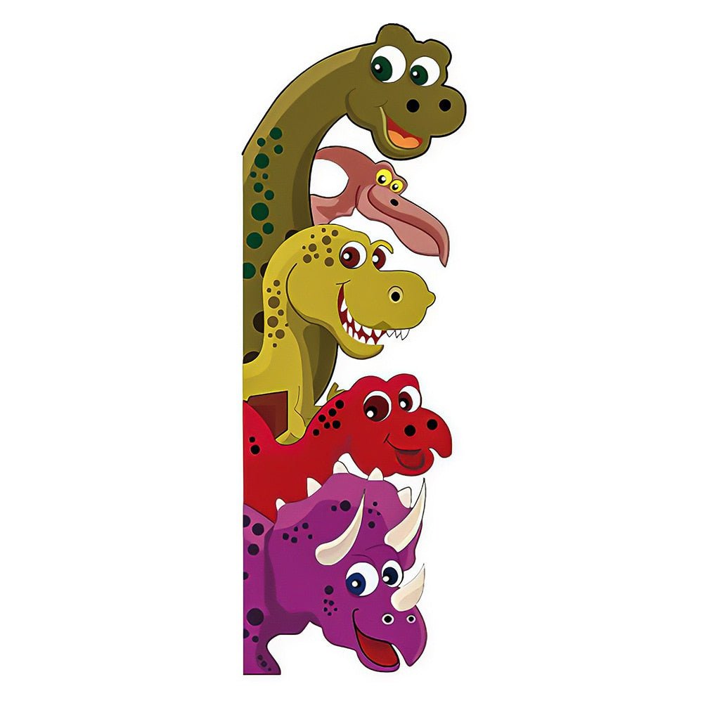 Funny Dinosaur Door Stickers for Kids Room - Casatrail.com