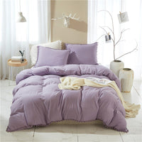 Thumbnail for Furball Tassel Duvet Cover Set - Casatrail.com