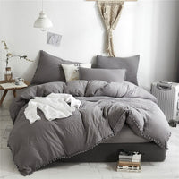 Thumbnail for Furball Tassel Duvet Cover Set - Casatrail.com