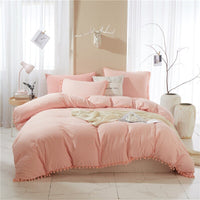 Thumbnail for Furball Tassel Duvet Cover Set - Casatrail.com