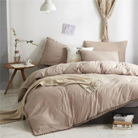 Thumbnail for Furball Tassel Duvet Cover Set - Casatrail.com