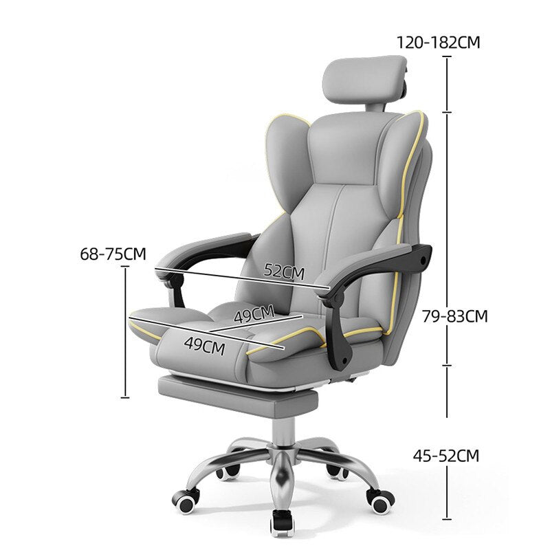 Gamar Lift Ergonomic Gaming Computer Chair - Casatrail.com