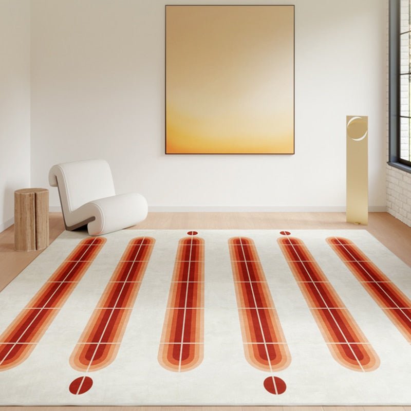 Geometric Art Carpet for Living Room - Casatrail.com