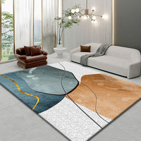 Thumbnail for Geometric Bedside Rug for Bedroom - Casatrail.com