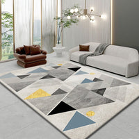 Thumbnail for Geometric Bedside Rug for Bedroom - Casatrail.com