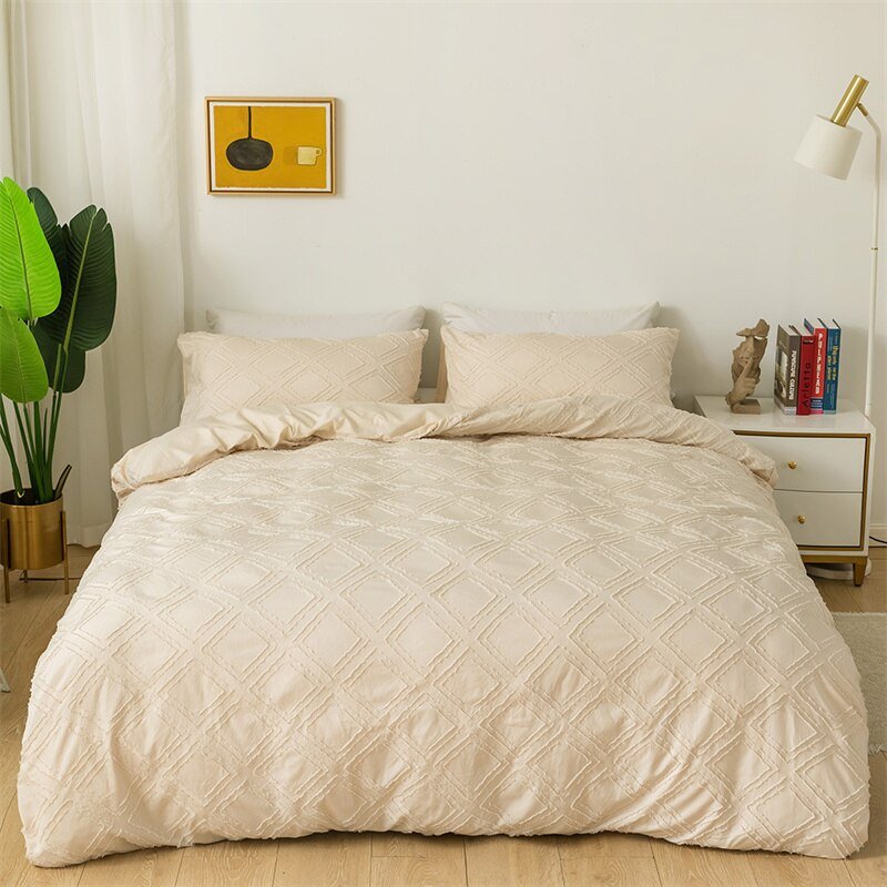 Geometric Cut Flowers Bedding Set - Casatrail.com