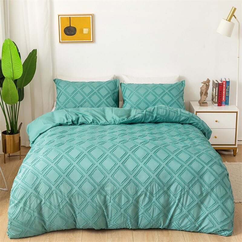 Geometric Cut Flowers Bedding Set - Casatrail.com