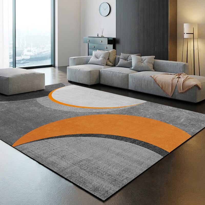 Geometric Decorative Carpet Light Luxury Large Area Rug - Casatrail.com