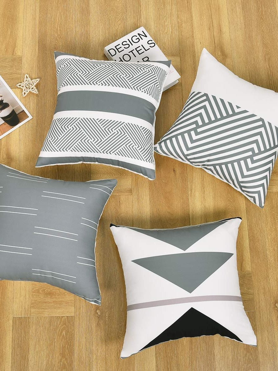 Geometric Pillowcase Cushion Cover - Casatrail.com