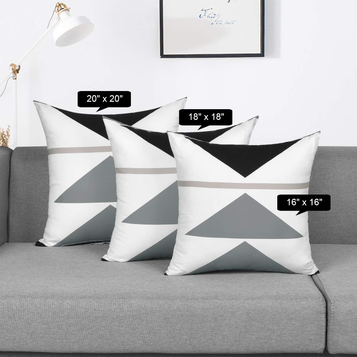 Geometric Pillowcase Cushion Cover - Casatrail.com