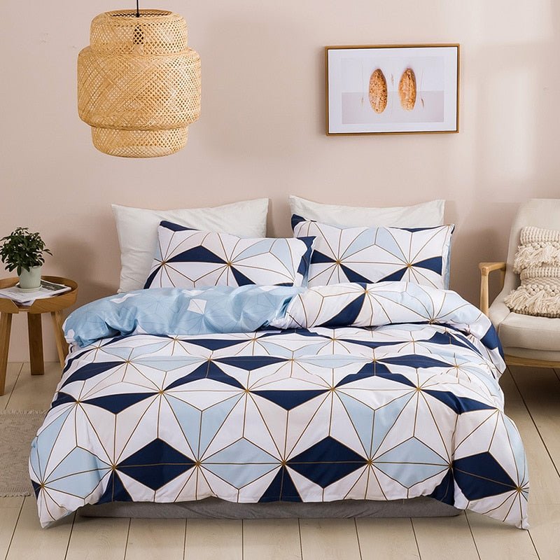 Geometric Print Queen Bedding Set - Casatrail.com