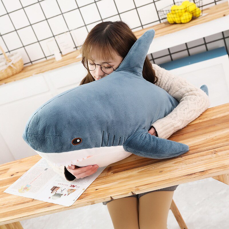 Giant Shark Plush Toy Pillow for Kids - Casatrail.com