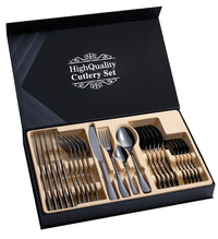 Thumbnail for Gift Box 24 - Piece Stainless Steel Cutlery Set - Casatrail.com