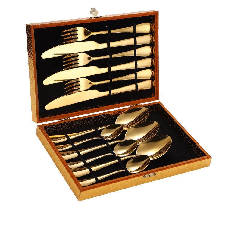 Gift Boxed Stainless Steel Steak Cutlery Set - Casatrail.com