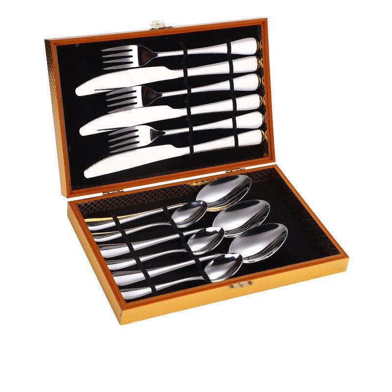Gift Boxed Stainless Steel Steak Cutlery Set - Casatrail.com